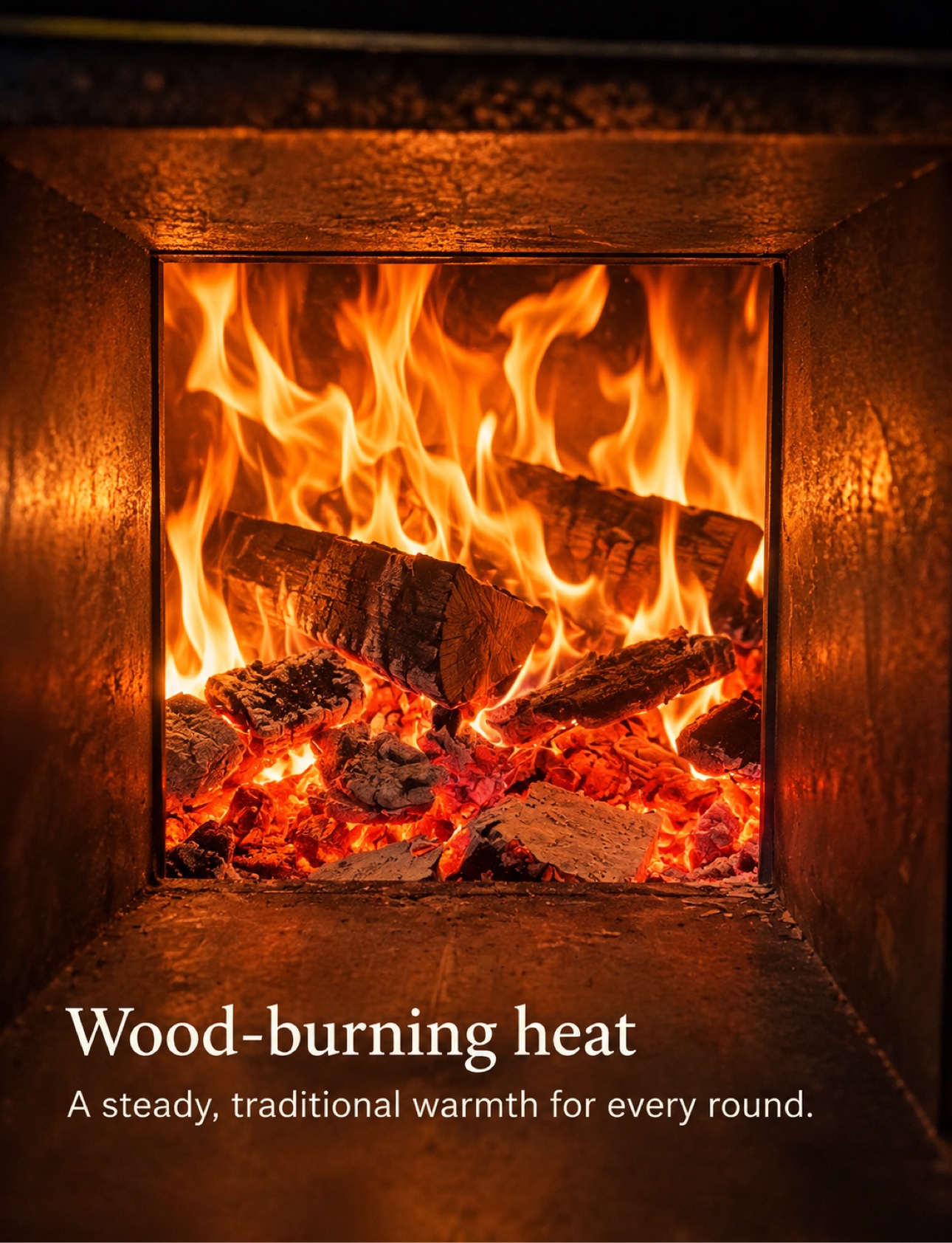 Wood-burning sauna stove